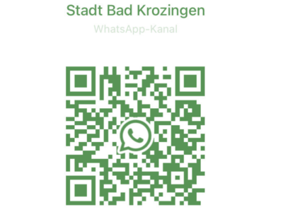 QR Code des WhatsApp Kanal